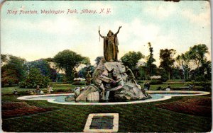 King Fountain,Washington Park,Albany,NY BIN