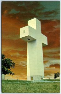 Postcard - Cross Of Peace On Bald Knob - Alto Pass, Illinois