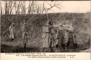 Mint France WW1 RPPC Postcard German Spy in Alsace