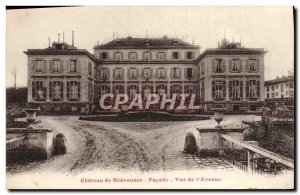 Old Postcard Chateau De Brevannes Facade View Of I & # 39Avenue