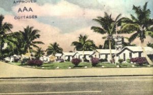 Alcazar Motor Court - Miami, Florida FL Postcard