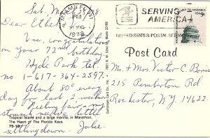 Chrome AERIAL VIEW Marathon On Key Vaca Florida FL AH8693