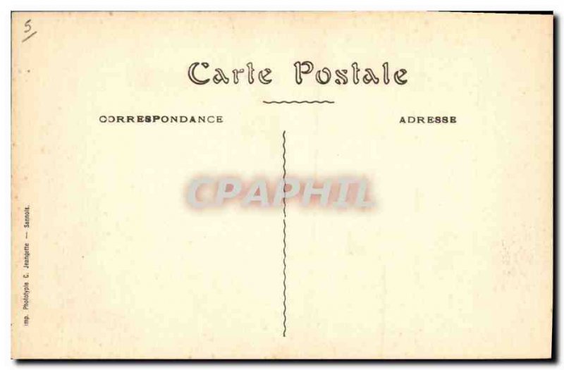 Old Postcard Bordeaux Public Garden The grid & # 39entree