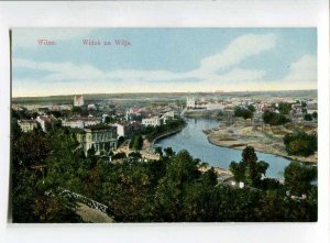 3037322 LITHUANIA WILNO Widok na Wilje Vintage PC