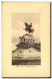 Old Postcard Torino My Principe Amedeo