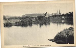 CPA CHARLEVILLE - La Meuse et la Quai du Sépulcre (173907)