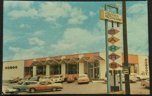 Postcard Unused Sahrs Fountain Restaurant Portland OR LB