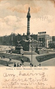 Ohio Cleveland Soldiers and Sailors Monuemnt 1906