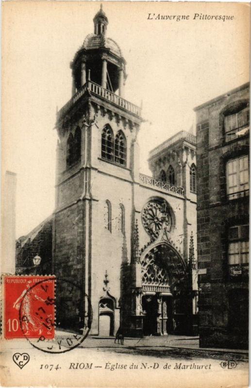 CPA RIOM - Église du n.d (197913)