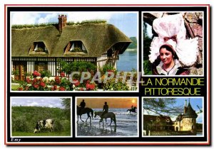 Modern Postcard Normandy Picturesque