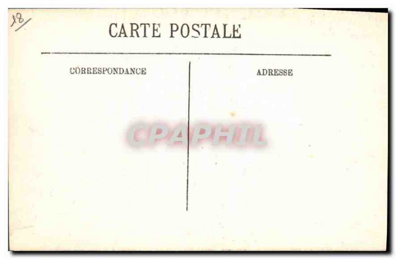 Old Postcard Bourges Le Chateau d'Eau