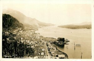 1920s Ketchikan Alaska Thwaites Radio Tower #5912 RPPC Postcard 25-11894