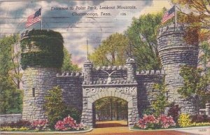 Entrance To Point Park lookout Mountain Chattanooga Tennessee 1960
