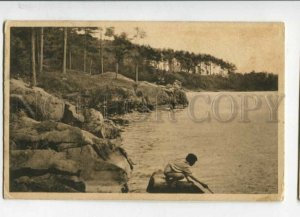 3147657 Finland TAMPERE Tammerfors Pyynikki FISHING Vintage PC