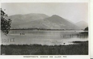 Cumbria Postcard - Bassenthwaite - Skiddaw and Ullock Pike - TZ11045