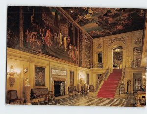 Postcard The Painted Hall, Chatsworth, England