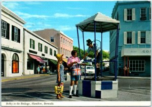 M-23679 Bobby in the Birdcage Hamilton Bermuda British Overseas Territory