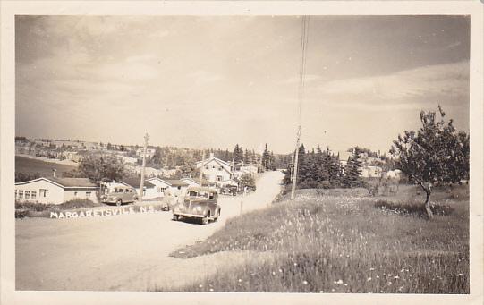 Canada Nova Scotia Margaretsvile Street Scene 1948 Photo