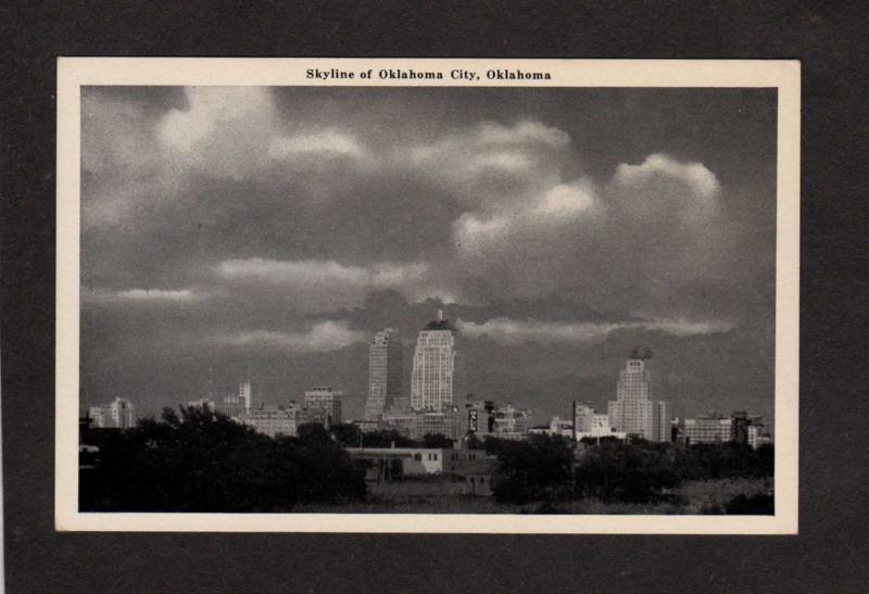 OK Skyline Oklahoma City Oklahoma Postcard