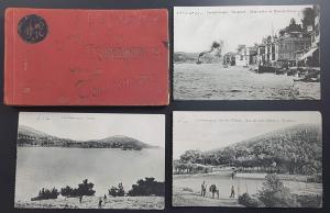 Book of 20 Postcards, Souvenir de Constantinople, inc Railway Stations, Faults