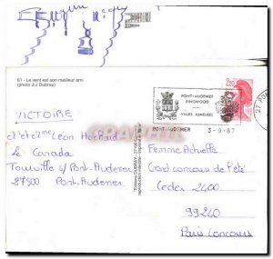 Postcard Modern Wind is his best friend