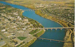 Canada Aerial View Saskatoon Saskatchewan