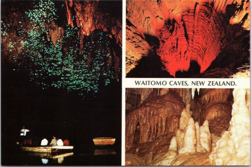 postcard - New Zealand - Waitomo Caves