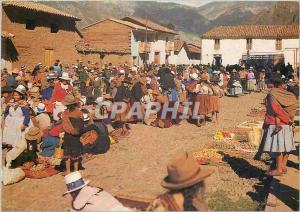  Modern Postcard Returned Full Peru Sky