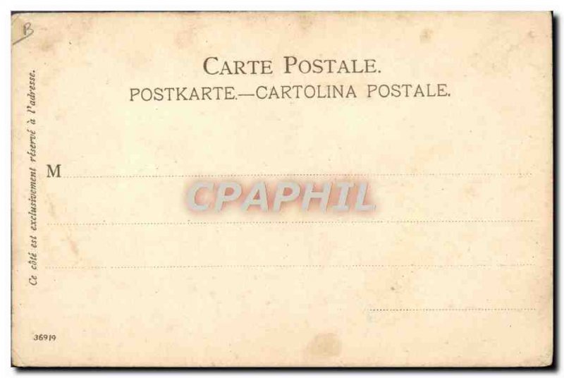 Old Postcard Illustrator Menton Cap Martin