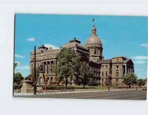 Postcard Indiana State Capitol, Indianapolis, Indiana