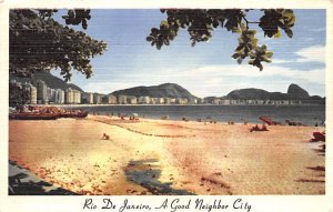 Good Neighbor City Brazil Postcard
