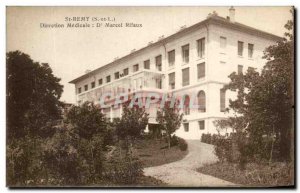 Old Postcard St Remy Medical Directorate Dr Marcel Rifaux