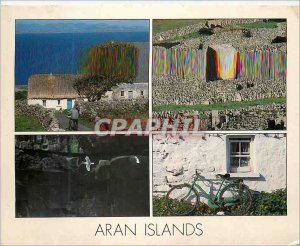 Postcard Modern Aran Islands Aran Islands binds the Three Some Thirty Miles O...