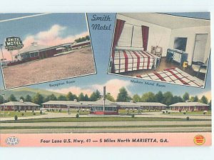 Linen MOTEL SCENE Marietta Georgia GA AD9701