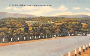 Approaching French King Bridge in Greenfield, Massachusetts