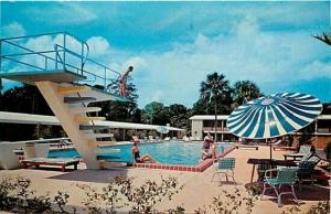 FL, Daytona Beach,  Florida, Howard Johnson Motor Lodge, Pool, Dexter Press