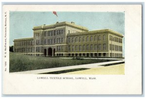 c1905 Lowell Textile School Campus Building Lowell Massachusetts MA Postcard