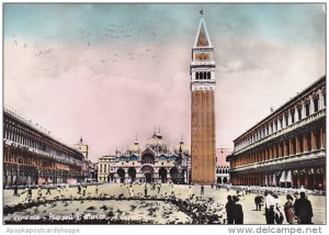 Italy Venezia St Mark's Square 1957