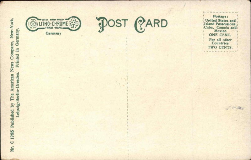 Raleigh NC Union RR Depot Train Station c1910 Postcard