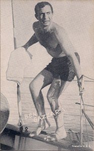 ARCADE CARD, Ben Gazzara, Actor, Swimsuit, Shirtless, Gay Interest (?) 1950-60s