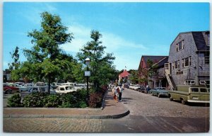 M-27979 New Mail and Parking Area at Straight Wharf Nantucket Massachusetts