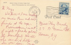 Aerial View - Outer Cape Cod, Massachusetts - pm 1970