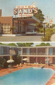 Louisiana? Sands Motel Multiview Vintage Postcard K57513