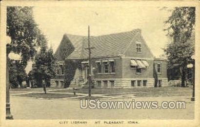 City Library - Mount Pleasant, Iowa IA