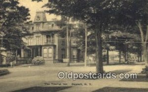 The Tourist Inn, Deposit, NY, USA Motel Hotel 1930 light wear postal used 1930