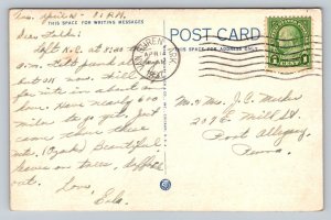 1937  Ozarks   Van Buren  Arkansas    Postcard