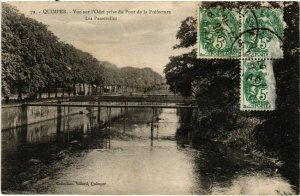 CPA Quimper- Les Passerelles FRANCE (1026806)