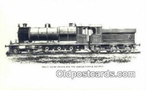 Heavy Goods Engine For The Bengal Nagpur Railway Trains, Railroads Unused 