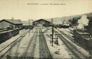 france, BAR-LE-DUC, La Gare, Railway Station (1910s) Postcard