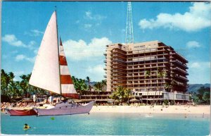 Postcard BOAT SCENE State of Hawaii HI AM8096